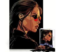 Lara Croft Tomb Raider Jigsaw 1000 Pieces for Adults Calm Daily True Detail Joyful Challenge Perfect Art (38x26cm)