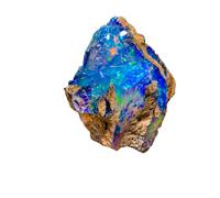 LARA GEMS STONES AND JEWELLERS 04.55Cts 100% A+ Natural Ethiopian Welo Opal Rough Stone, October Birthstone, Jewelry Making Gemstone, Ultra Fire Striking Opal, Size-08X14X06MM
