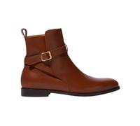 Lara Jodhpur Cognac Boots - female - Scarosso - Ankle Boots - Brown - 2 UK - Shoes 2 UK