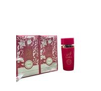 LARA Luxury Arabic Perfume for Women 100ml Eau de Parfum - Long Lasting Oud Amber Floral Fragrance - Middle Eastern Designer Scent for Her (Lara Hot Pink)