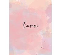 Lara: Personal Name Dot Gird | The Notebook For Writing Journal or Diary Women & Girls Gift for Birthday, For Student | 160 Pages Size 8.5x11inch - V.699