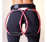 LARA STAR Fitness Booty Bands Exercise Resistance Bands with Adjustable Waist Belt for Legs Butt Ankle Resistance Training, Leg Workout Equipment Muscles Trainer (Pink 20LB)