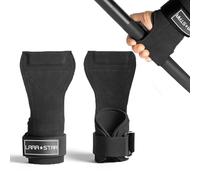 LARA STAR Weight Lifting Wrist Straps for Maximum Grip Support,Lifting Strap for Weightlifting, Gym Grips Hook for Deadlifts, Powerlifting, Heavy Shrug Women/Men