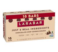 Larabar 18 Chocolate Chip Dough Gluten Free Fruit and Nut Bars