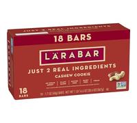 Larabar Cashew Cookie, Gluten Free, Vegan, Fruit and Nut Bar, 18 ml