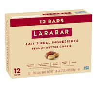 Larabar Peanut Butter Cookie, Gluten Free Vegan Fruit & Nut Bars, 12 ct