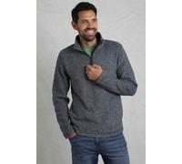 Laramie 1/4 Zip Snow Marl Fleece Weird Fish Navy XXXL