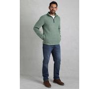 Laramie 1/4 Zip Snow Marl Fleece Weird Fish Olive 5XL