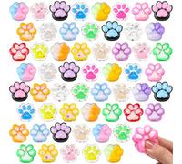 LaRandom 150 Pcs Mini Squeeze Cat Paw, Ultra Soft Decompression Venting Stress Relief Sensory Cat Paw for Adults Party Favors Goodie Bag Fillers Stuffers