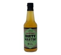 Lara's Premium Olive Juice Dirty Martini Cocktail Mix - Small Batch - Glass Bottle (Classic, 10fl oz, 1 Bottle)