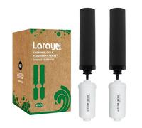 Larayci Water Filter Replacement for Berkey BB9-2 Black Filters & Fluoride Filters, 1 Set - Coconut Shell Activated Carbon, Reduces Chlorine & Fluoride, NSF Certified