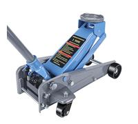 LARBANKE 3T Car Jack, Durable Carbon Steel, with Wheels for Safe Rise, Quick Pickup, Range from 135 mm to 460 mm, Stable Support for a Variety of Cars