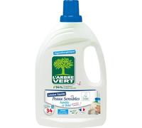 L'Arbre Vert Liquid Laundry Detergent for Sensitive Skin Family & Baby Also Hypoallergenic 33 Loads