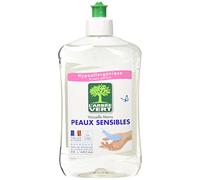 L'Arbre Vert Ecological Washing Up Liquid for Sensitive Skin Hypoallergenic Fragrance Free 500 ml Bottle