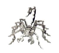 Larcele 3D Metal Mechanical Puzzles for Adults, DIY Assembly Steel Insect Series Metal Jigsaw Puzzles Home Decorations Art Crafts Building Toys KJPZ-02 (Small Scorpion)