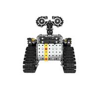 Larcele 3D Metal Puzzle Military Model Kits, DIY Assembly Military Battle Ship Building Miniature Jigsaw Puzzles KJPZ-04 (Wally Robot)