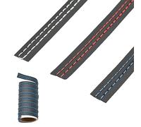 Larcele Car Interior Trim Strips, 2M Flexible Car leather Interior Trim Line Universal Automobile Interior DIY Decorative Strip for Car Door Dashboard QC/ZST-01(Blue)