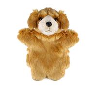 Larcele Cute Plush Hand Puppet Soft Stuffed Animal Toy (SO-11 Dog-Yellow)