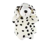 Larcele Cute Plush Hand Puppet Soft Stuffed Animal Toy (SO-12 Dog-Spotted)