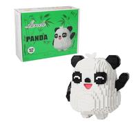 Larcele Micro Building Blocks Animal Set, DIY Mini 3D Building Toy Bricks,1628 Pieces KLJM-07 (Panda)
