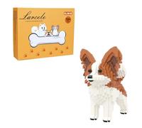 Larcele Micro Building Blocks Set, DIY Mini Building Toy Bricks for Age over 12 Years, 1008 Pieces KLJM-02 (Papillon)