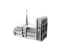 Larcele Notre Dame Cathedral 3D Metal Puzzle Model Kit for 14+, JSPT-01
