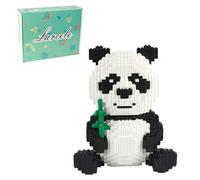 Larcele Panda Micro Building Blocks Animal Mini Building Toy Bricks, 3689 Pieces KLJM-02 (Model 2840)