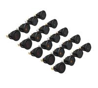 Larcele Round Toggle Switch LED 12V for Car Rocker ON/OFF 20 Pcs YXKG-01