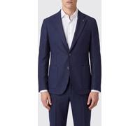 LARDINI Single-Breasted Merino Wool Blazer with Two-Button Closure - Size: 46 - male