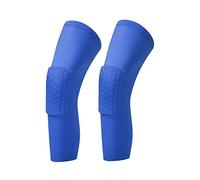 LARDROK Breathable Basketball Knee pads Protective Hex Honeycomb Compression Kneepad Protective Sport Knee Brace Leg Sleeves Volleyball Rodilleras Long