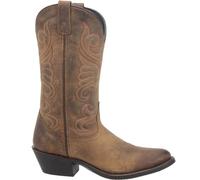 Laredo Women's Bridget Round Toe Cowboy Boots Traditional, Tan, 6 UK