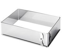 Lares Metal Back Frame Angular Adjustable with Clamping Stainless Steel Cake
