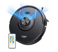 Laresar Clean Robot Vacuum Cleaner with Mop, 8000Pa Robotic Vacuum with LiDAR Navigation, 180 Min Runtime, 3-in-1 Sweep and Mop, 5 Maps, App/Voice Control for Pet Hair, Carpet and Hard Floors, Mars01
