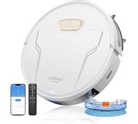 Laresar Clean Robot Vacuum with 5000Pa Suction, 3-in-1 Robot Vacuum Cleaner with Mop, 150mins Runtime, Carpet Boost, 7.6cm Ultra Thin Robotic Vacuums for Pet Hair, App/Alexa Control, Evol3s