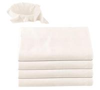 Larfraecy 4 Pcs Cheese Cloths for Straining,50x50cm Cheesecloth Unbleached Muslin Cloths for Cooking Reusable&Washable Fine Mesh Cotton Cheese Cloth for Nut Milk,Yogurt,Tea,Filtering Juice,Baking