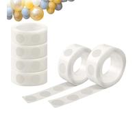 Larfraecy 600PCS Balloon Glue Dots for Balloons Removable Sticky Dots Double Sided,Balloon Sticky Spots Strong Adhesive,Balloon Tape for Birthday Party,Wedding,Christmas Decor,DIY Scrapbooking&Craft