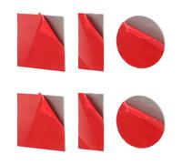 Larfraecy 6Pcs Heavy Duty Dash Cam Sticky Adhesive Pads 3 Shapes Strong Double Sided Sticky Pads for Windshield&Dashboard,Heat-Resistant Mounting Tape for Dashcam,Phone Holder,Compatible with Nextbase