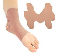 Larfraecy 6pcs Precut Kinesiology Ankle Tape,Breathable Latex-Free Athletic Tape for Ankle Sprain Prevention, Ankle Support & Stability,Elastic Sports k Tape Strips for Pain Relief & Daily Use