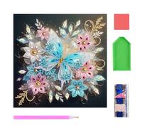 Larfraecy Diamond Painting Art for Kids DIY Crystal Arts and Crafts Kits Gifts for 6 7 8 9 10 Year Old Girls,Creative Girls Birthday Presents, Parent-Child Toy,Christmas Creative Gifts,Home Decorate