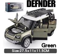 Large 1/18 Land Rover Defender Range Rover SUV Off-Road Alloy Model Car Diecast