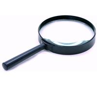 Large 100 mm Magnifying Glass- Handheld Magnifier for Books, Newspapers, Maps, Coins, Jewellery, Hobbies & Crafts