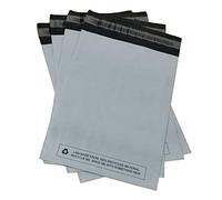 Large 100x Grey Mailing Bags 17” x 22” Polythene Self Seal Big Plastic Envelopes 100% Recyclable - Parcel Postal Postage Packaging Bags Strong Packaging Bags