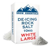 Large 10Kg White Deicing Rock Salt Grit For Snow & Ice Removal By Laeto Snow Essentials