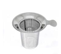 Large 11.5cm Tea Basket Fits Most Cups and Pots(Silvery4)