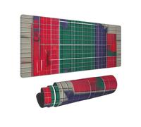 Large 11.8x31.5 Inch Mouse Pad Unique School Math vPrint Non-Slip Rubber Base Gaming Mousepad