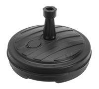 Large 13 Litre Grey Plastic Garden Parasol Base Umbrella Stand Sunshade Holder
