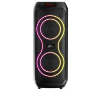 Large 1400W Bluetooth speaker for karaoke USB AUX BT 120W RMS MT3185 Media-Tech