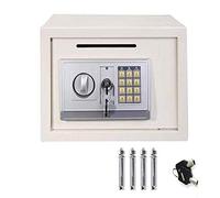 Large 16 Litre (35cm x 25cm x 25cm) Electronic Safe, Cash Box, Home Safe, Lock Box, Digital Safe, Money Safe Box, Steel Security Box, For Office or Home Use, Wall or Floor Mounted
