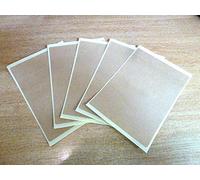 Large 195x139mm (7.6" x 5.5") Rectangular Coloured Sticky Labels, Colour Code Rectangle Stickers (13 Colours) (Kraft Brown)