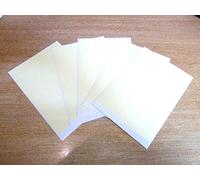 Large 195x139mm A5 Coloured self-Adhesive Paper Labels, Stickers. Available in 12 Colours and White (Cream)